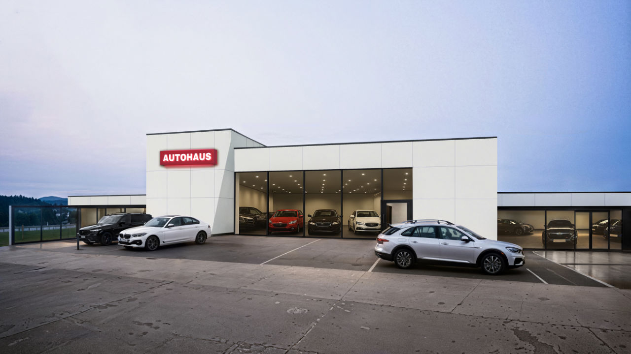 Modulares Autohaus - 180m2