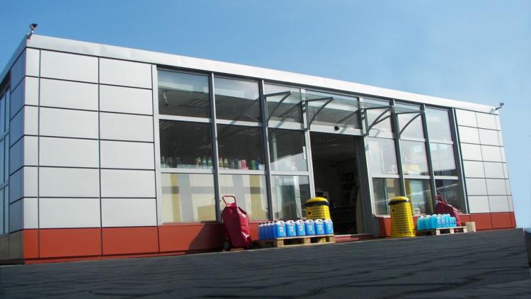 Bürocontainer, Firmenladen Pegaz Gruppe 72m2 - aussicht 4