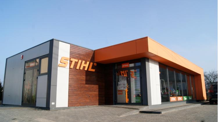 Verkaufscontainer, Stihl Company Store 135m2 + Erweiterung 170m2 - aussicht 1