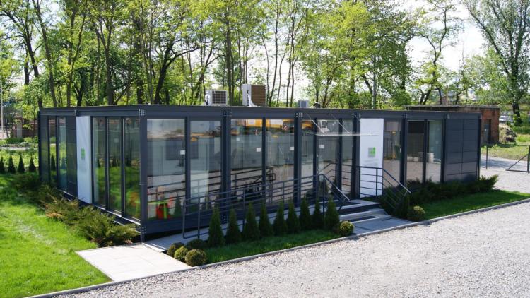 Verkaufscontainer, Verkaufsbüro für Wohngebäude - Apatamenty Novum 150m2 - aussicht 1