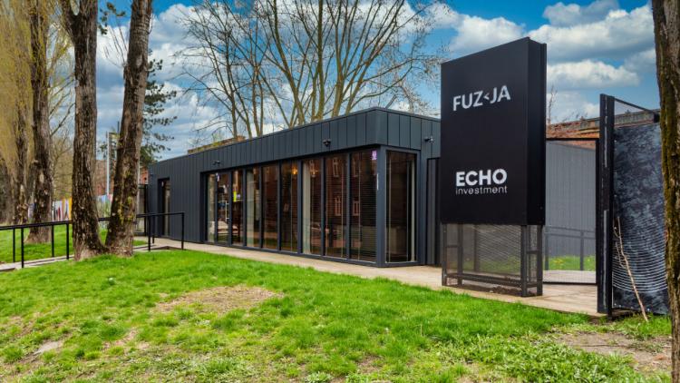 Bürocontainer , Verkaufsbüro für Wohnimmobilien - Fusion 180m2 - aussicht 1