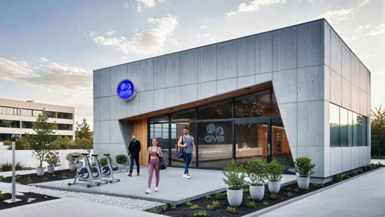 Modulare Fitnesszentrum – Dienstleistungspavillon für die Fitnessbranche