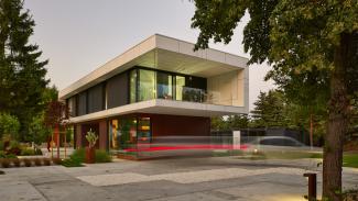 Ausstellungspavillon, Box House, modulares Haus 241 m2 – Ansicht 2